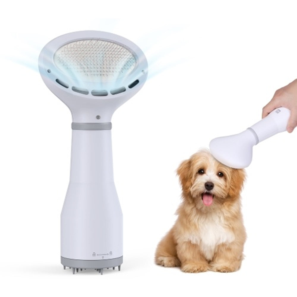 Pet Dog Hair Dryer Grooming Dryer Slicker Brush-3