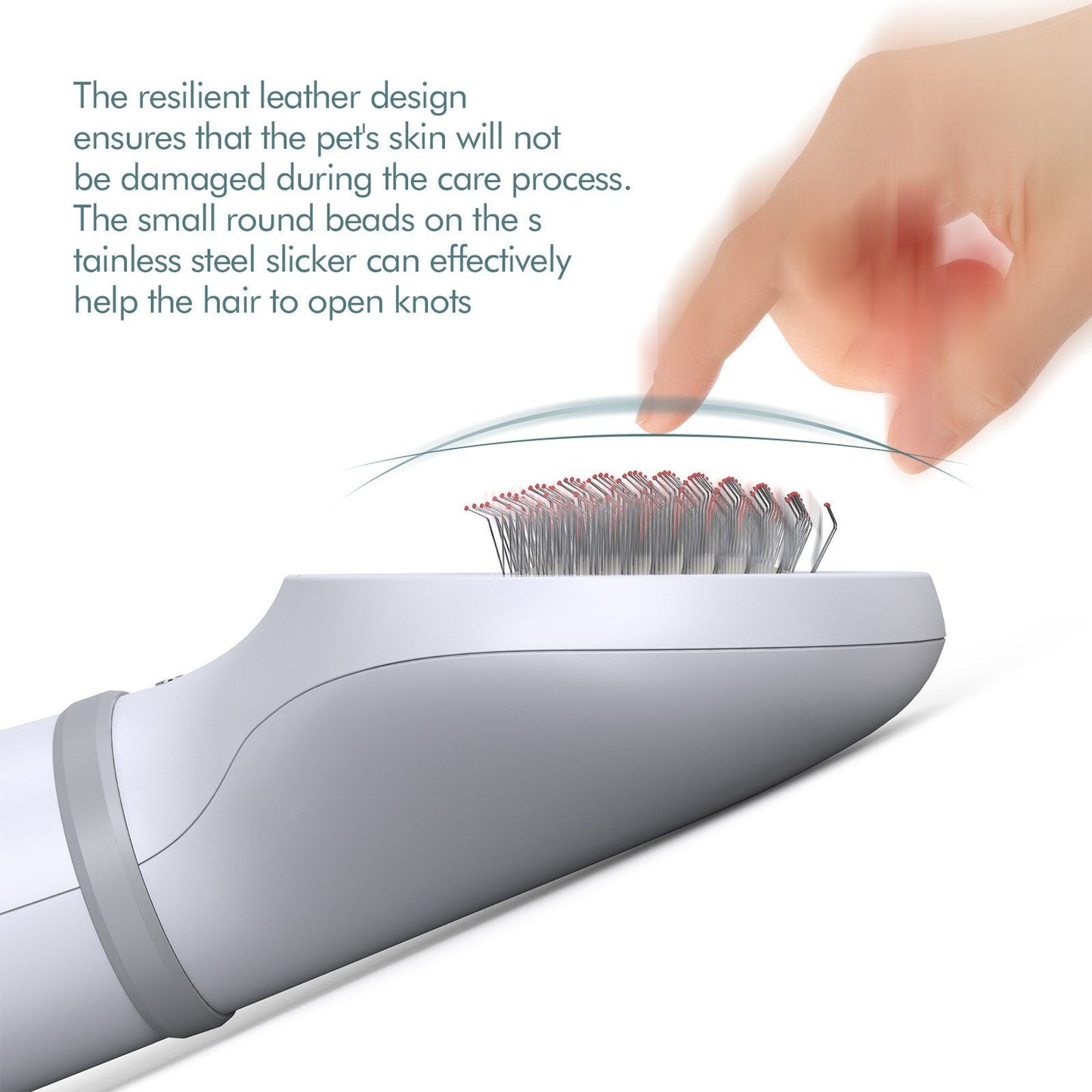 Pet Dog Hair Dryer Grooming Dryer Slicker Brush-4